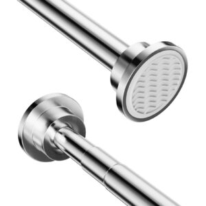 Edelstahl Duschvorhangstange Teleskopstange Für Badepavillone Ohne Bohren (Stange 40-60cm) Edelstahl Duschvorhangstang