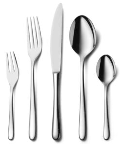 Alata Vienna 18/10 Edelstahl Poliert, Besteck Set 12 Personen, Glänzend, Spülmaschinenfest | Alata Vienna 18/10 Edelsta