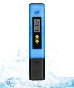 pH-Messgerät mit LCD-Anzeige – Hohe Genauigkeit 0,00–14,00 für Trinkwasser, Schwimmbad, Aquarium & Pool