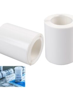 Selbstklebende wasserfeste Etiketten für T50M Drucker (50 mm x 80 mm), 2 Rollen x 80 Etiketten, BPA-frei, hohe Klebkraft