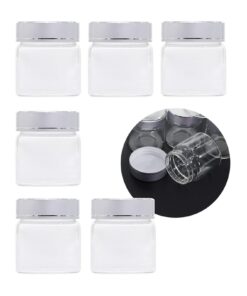 Schönheitsprodukte 6PCS 50ML Einmachgläser mit Schraubdeckel für Hausnutzung