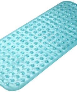 Wimaha rutschfest Badewannenmatte, Extra Lange Antirutschmatte, Schimmelresistent & Maschinenwaschbar, 100 x 40cm, Teal