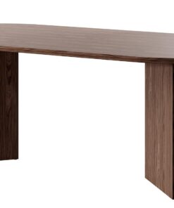 Selsey OVO Wisconsin Walnuss Küchentisch Oval 90x204 cm Esszimmertisch