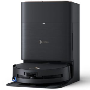 ECOVACS DEEBOT X9 PRO Omni Saugroboter für Haushalte mit Kinderen, 16.600 Pa, OZMO Roller, ZeroTangle |0, TruEdge |0, He