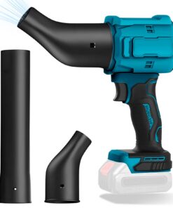 Mini Akku Laubbläser für Hausreinigung, Auto und Garten Kompatibel mit Makita 18V Akkus (ohne Akku) Turbo Gebläse für