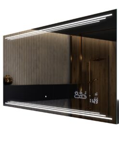 FORAM LED Badezimmerspiegel - Beleuchtung - Modell 180x90 - Individuell bestellbar - Modernes Design - Ohne Rahmen