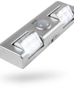 Greate LED Lichtleiste mit Bewegungsmelder Batterie - LED Schrankbeleuchtung einstellbarer Lichtstrahlung für Schrank, T
