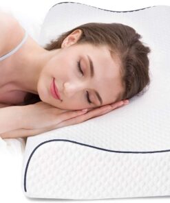 Fityou Ergonomisches Schlafkissen, Memory Foam Kopfkissen für Schmermerleichterung, ideales Unterstützungsnackenstützkis