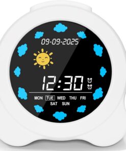 Yissvic Kinderwecker Snooze-Funktion Schlaftrainer für Kinder