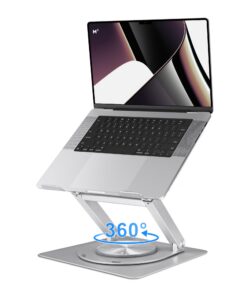 Ausziehbare Laptop Ständer für MacBook Pro und Laptops 10–21" - perfekt für Büros und Studenten - Silber | Standing Lap