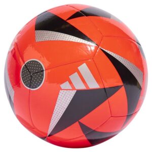 Adidas Fussballliebe Club Euro 2024 Ball, Fußball für Alle Altersstufen, Rot, 5 EU