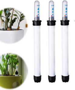 4 Stück Zimmerpflanzen Wasserstandsanzeiger, ideal für Topfpflanzen Innen- und Außenbereich | Kunststoff Bodenfeuchteme