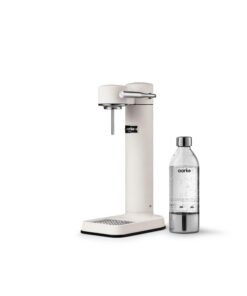 Aarke Carbonator 3 - Sprudelwasserbereiter aus Edelstahl für BPA-freies Sprudelwasser mit PET-Flasche, Ideal für Familie