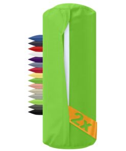 NPlusEins 2er Pack Nackenrollen 100% Baumwolle 40x15 cm Apfel Bezug
