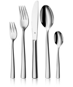 WMF Philadelphia Besteck Set 6 Personen, Edelstahl, spülmaschinengeeignet, elegant für Every Day Use