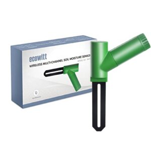 ECOWITT WH51 Bodenfeuchtigkeitssensor - für Landwirte & Gärtnerei - Hohe Genauigkeit & Multi-Funktionale Anwendungen - 5