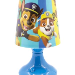 Joy Toy - Paw Patrol LED Mini Lampenschirm (batteriebetriebed) für Kinder im Kinderzimmer mit hellerem Licht und praktis