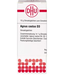 AGNUS CASTUS D 3 Globuli 10 g für Woman vor Menopause symptoms relief