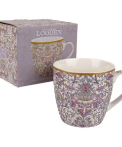 **The Leonardo Collection William Morris Lodden Design Chinamphysics Frühstückstasse - Schlichthereinige und luxuriöse