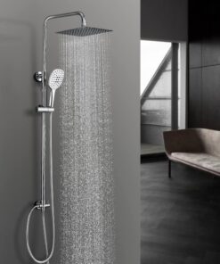 Görbach Regendusche SJ-E2020CP - Moderner Duschstil für Every_day Genuss