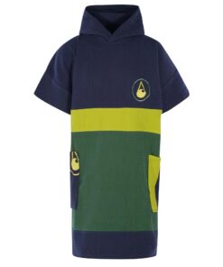 WAVE HAWAII Surf-Poncho S/M 155-185cm 100% Baumwolle hohe Wasserabsorption Strand