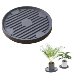 Rund Rollbrett Pflanzenständer Für Outdoor-Use | Kunststoff Pflanzenroller Mit Untersetzer Fur Blumentopf | Rollbrett P