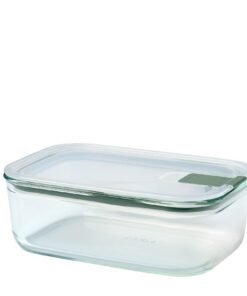 Mepal - Glasbehälter mit EasyClip - Meal Prep Boxen - Mikrowellengeeignet - Luftdicht und auslaufsicher - 1000 ml - Nord