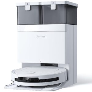 ECOVACS DEEBOT T50 Omni Saugroboter mit ZeroTangle |0, hochwertiges Wischen und Moppwäsche, perfekt für Familien mit Kin
