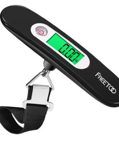 FREETOO tragbare digitale Gepäckwaage – Kofferwaage bis 50 kg
