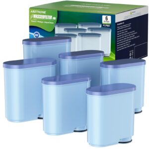 ARETHONE Wasserfilter für Philips Aqua Clean CA6903/10 & CA6707/20, Kompatibel mit Saeco und Philips Aquaclean Latte Go,