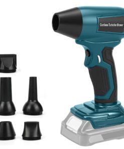 WingFly Turbo Gebläse für Makita Akku, 130000RPM/Min, Auto Reinigung, Haartrocknung, 210W, Tragbar, Tastatur (ohne Akku)