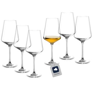 LEONARDO HOME Weißweingläser Puccini • Spülmaschinenfest & Langlebig • Moderne Zeitlose Gläser für Weißwein 069553 LEO