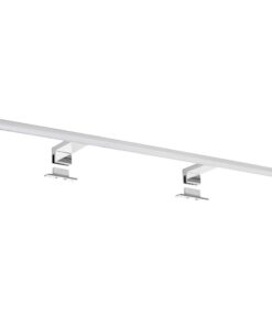 SEBSON LED Spiegelleuchte 80cm neutralweiß 4000K für Bad und Schrank.IP44, 15W 800x108x39mm 1000lm + Klemmleuchte, spezi