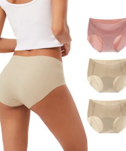 Nahtlose Unterhosen Damen INNERSY Stretch Unsichtbare Unterwäsche 3er Pack | INNERSY Damen Nahtlose Polyamid Unterhosen