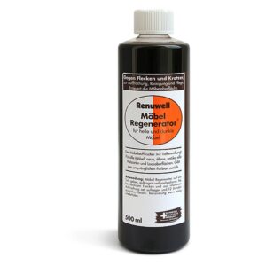 Renuwell Möbel-Regenerator, 500 ml – Intensive Pflege und Regeneration, entfernungs von Wasserflecken, Kratzern & Hitze