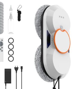 5600 Pa Elektrischer Fensterreiniger mit Automatischer Doppel-Sprühfunktion für Intelligente Navigation | Intelligenter