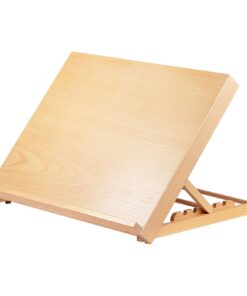 Youyijia Holz Tragbare Tischstaffelei – Verstellbar in 5 Winkeln, perfekt für Malerei und Zeichnen, 30 x 41 cm