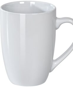 KONZEPT Kaffeebecher 2er-Set 500ml Porzellan – bemalbare Großtassen für Kaffee & Tee