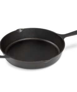 Navaris Gusseisenpfanne 30cm Induktion Lafayette Gusseisen Grillpfanne Steakpfanne Ofenfest