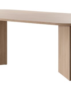 Selsey OVO Eiche Küchentisch 90 x 204 cm für Familiengesellschaftessen