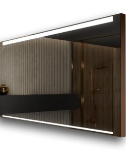 FORAM Led Badezimmerspiegel mit Beleuchtung - Modernes Design - Für Ihr Individuelles Bad - 110x70 cm - Nach Maß geferti