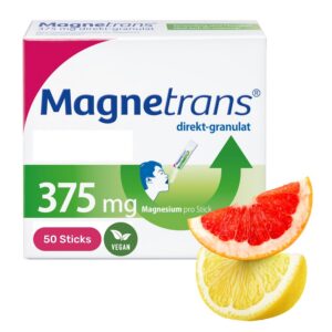 Magnetrans Magnesiumgranulat 375 mg - Magnesium für Muskel- und Nervenfunktion - 1 x 50 Sticks