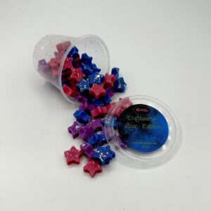 WonderWax Star Duftsterne Raumduft Wax Melts Geschenk Set | Bio Sojawachs Glitzer | Geburtstag, Dekoration, Atmosphäre |
