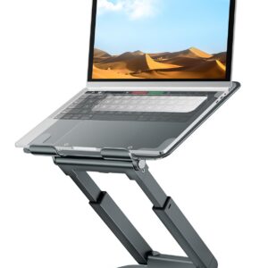 Tounee Global Recycled Standard Höhenverstellbarer Laptopständer für den Schreibtisch, passend für Laptops von 10 bis 17