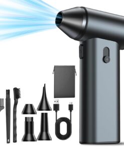 Elektrische Staubgebläse 180000RPM, Laptops und Autos Reinigen, 7500mAh USB WiederaufladbarLuftgebläse Elektrisches Sta