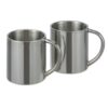 Thermobecher Edelstahl 200ml Doppelwandig Isolierbecher 2er Set Kaffee Thermo Tasse
