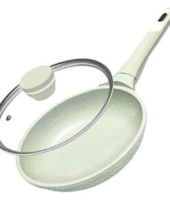 DYGG Antihaft Bratpfanne 20 cm - Spülmaschinenfest, Herdartenkompatibel (Induktion, Gas, Elektro, Ceran) | Fettfreies Br