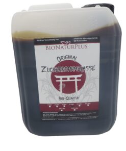 Bio Zuckerrohrmelasse - 5-Liter-Kanister - Für gesunde Küchenmahlzeiten - Lindkind Zuckerrohr Melasse