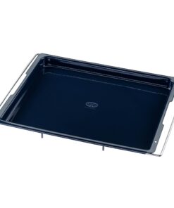 Dr. Oetker Backblech Back-Liebe Emaille - Antihaft & Dauerhaftes Backblech für jeden Backofen - Verstellbar und in Dunke