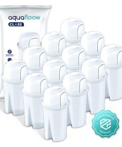 Aquafloow Class Filterkartusche für Krug Wasserfilter - Ersatz für Brita Classic und Dafi Family, Kalk- und Chlorredukti